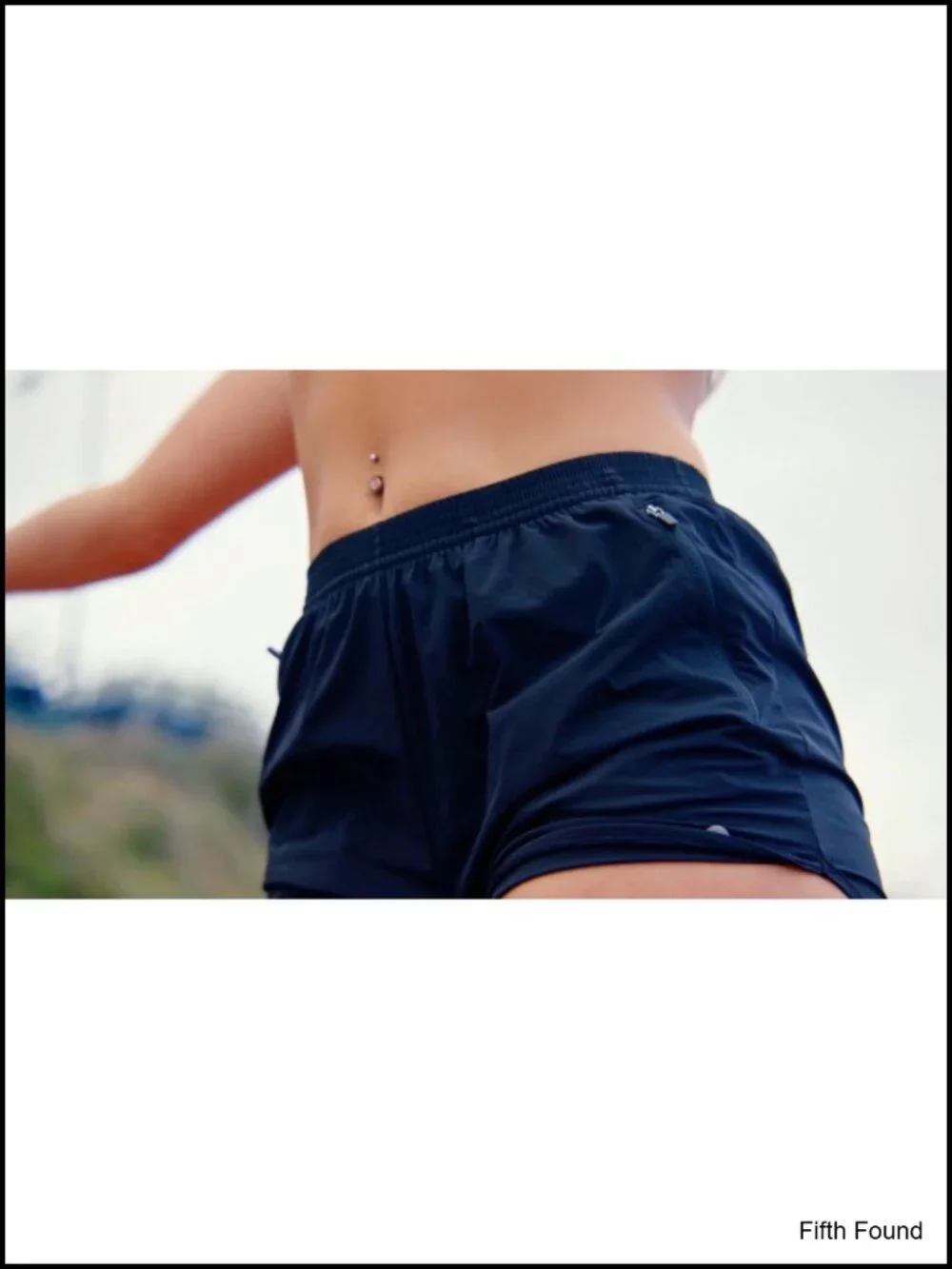 Quick Dry Running Shorts with Zipper Pockets Built-in Liner 3